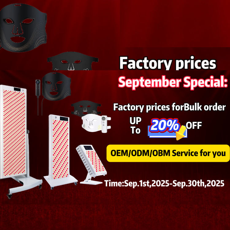 Red Light Therapy Device -10% korting in september!