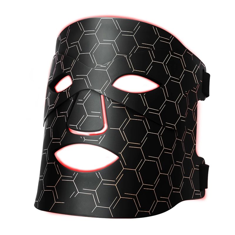 LED -licht gezicht gezichtsmasker schoonheid rood licht therapiemasker