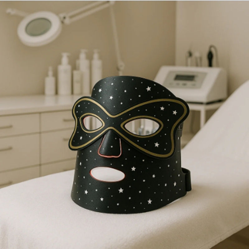 LED -licht gezichtsmasker draagbare rode lichttherapie