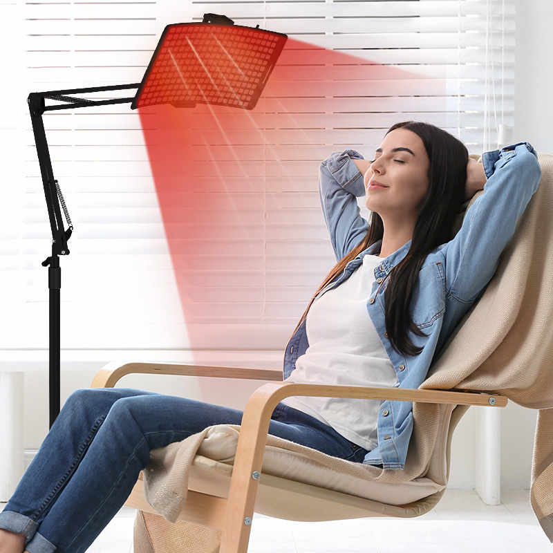 Staand rood licht infared lichttherapiepaneel